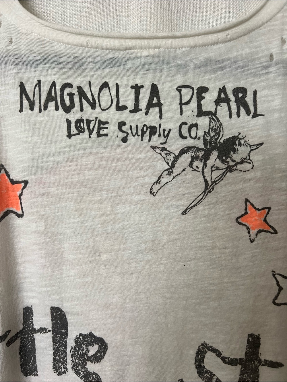 Magnolia Pearl Rainbow Vision Short Sleeve Tee in True Color OS - Picture 5 of 7